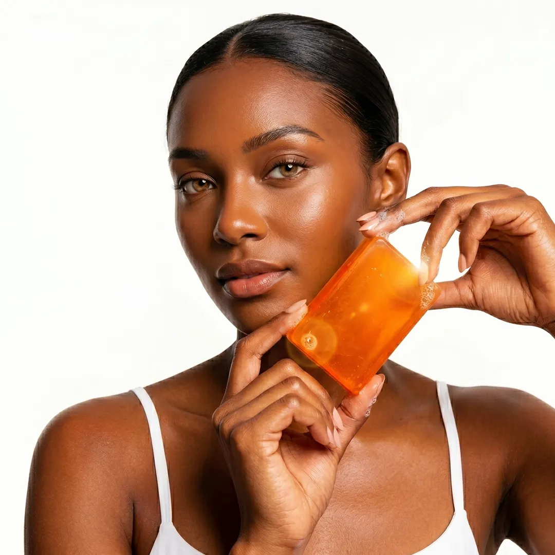 Kojic + Turmeric + Vitamin C Soap — image 2
